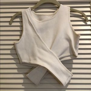 White Crop Top